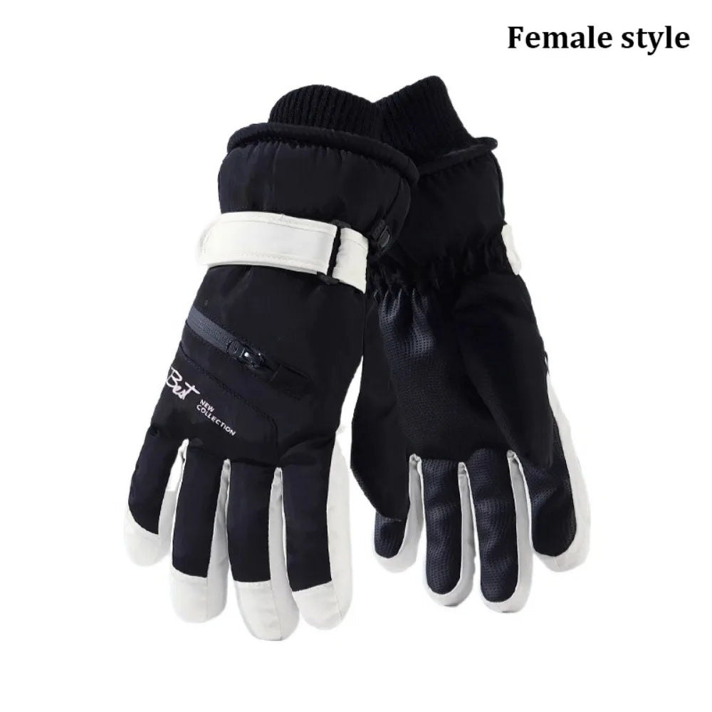 Windproof Skiing Gloves for Sports Cycling, Motocycle,Full Palm Gloves, Touch-screen