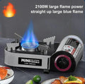 2026 New Portable Mini Stove Suitable for Outdoor Camping and Barbecuing, Usable for Both Home and Outdoor