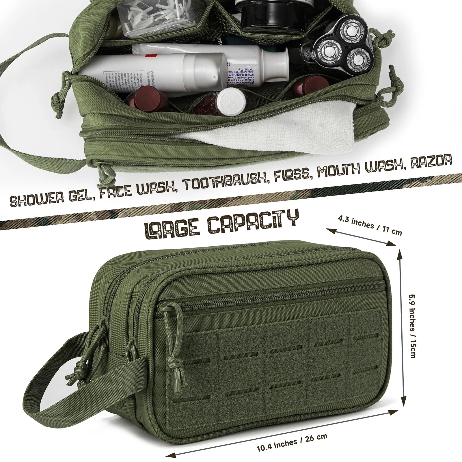 Tactical Toiletry Bag